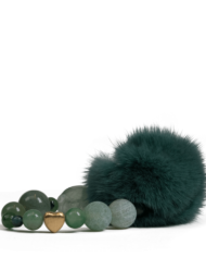danish-fur-design-smykker-armbånd-00104-green-19cm