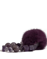 danish-fur-design-smykker-armbånd-00108-purple-19cm